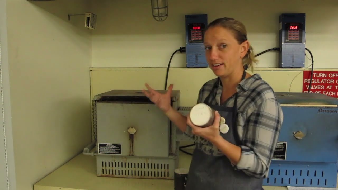 Setting the kiln for casting