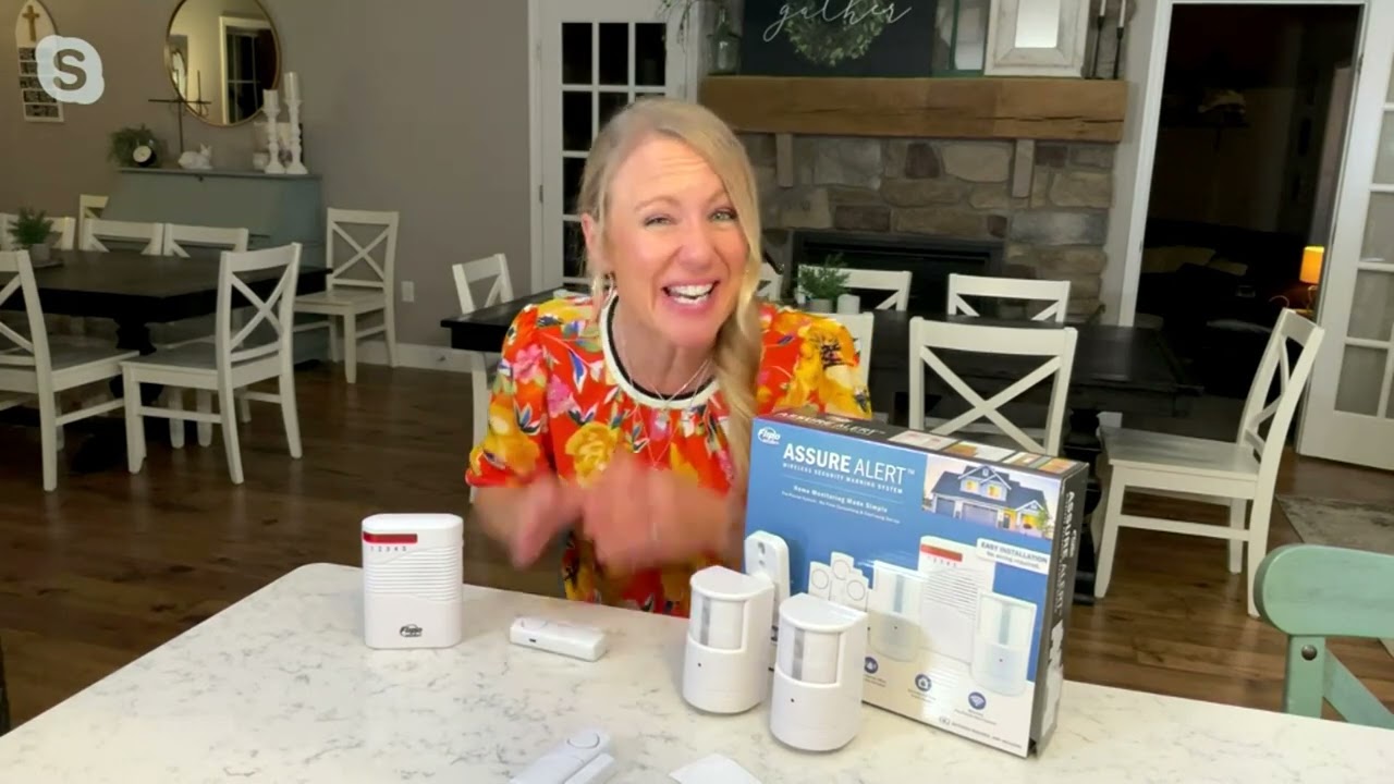 Flipo Assure Alert Wireless Security Warning System on QVC