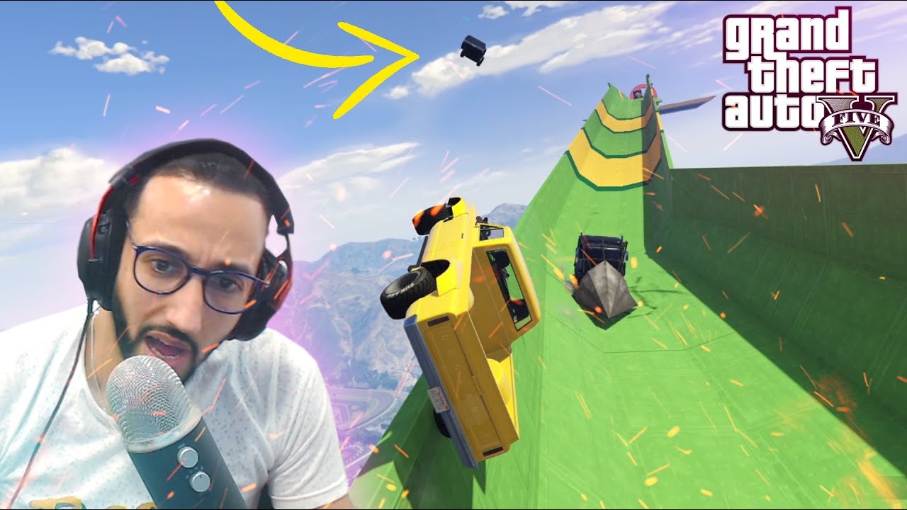 قراند 5 🔥 وجه لوجه🤣ماب رهييييب Grand Theft Auto V FACE TO FACE Funny Moments