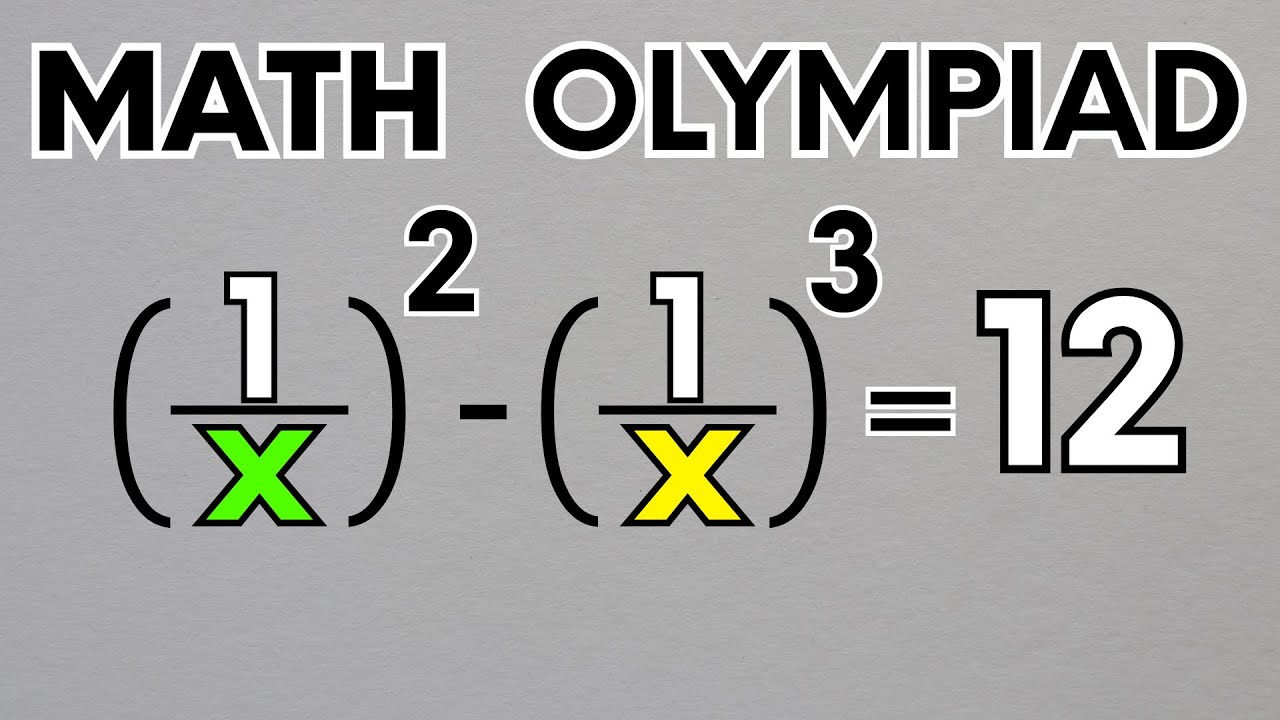 Germany I Can You Solve This? I Math Olympiad Question