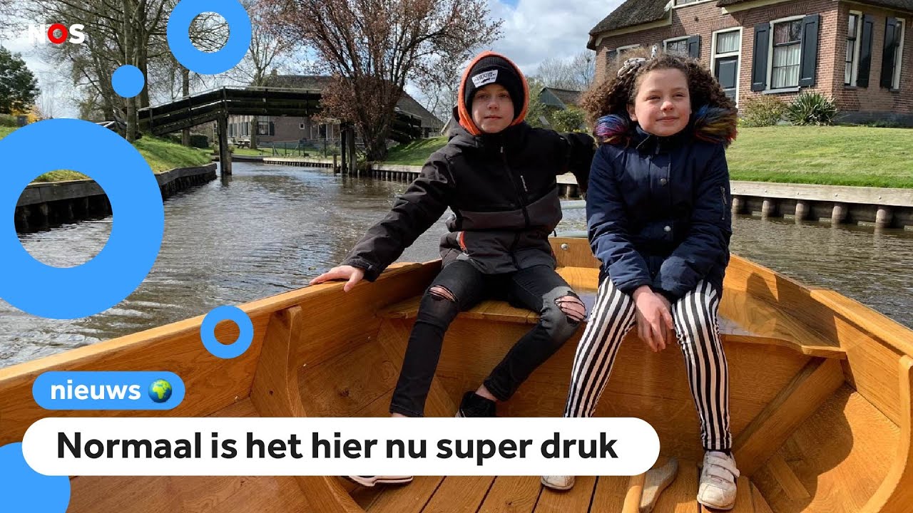 Geen toeristen meer in Giethoorn 'Best wel ongezellig'
