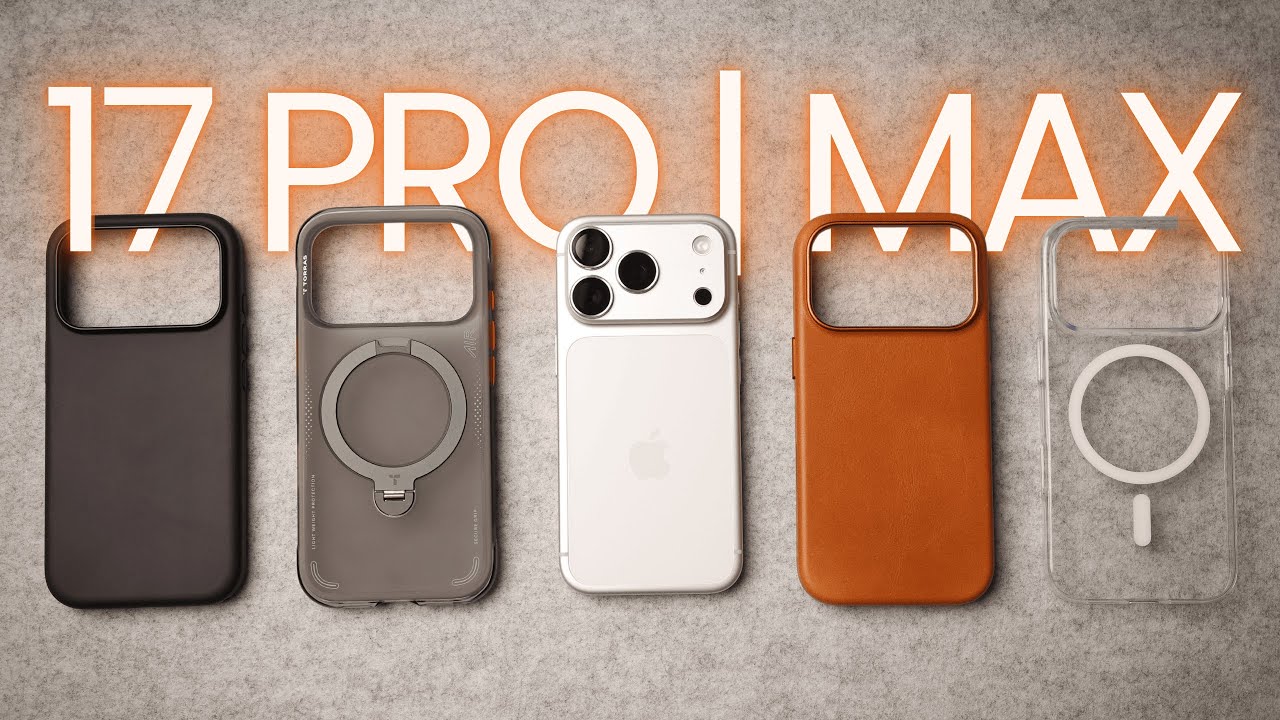 Всего 4 чехла (iPhone 17 PRO | MAX), которые вам нужны!