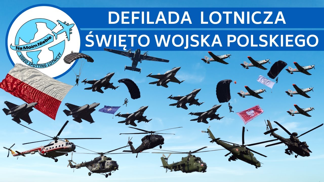 Defilada Lotnicza | Święto Wojska Polskiego - Warszawa 2024