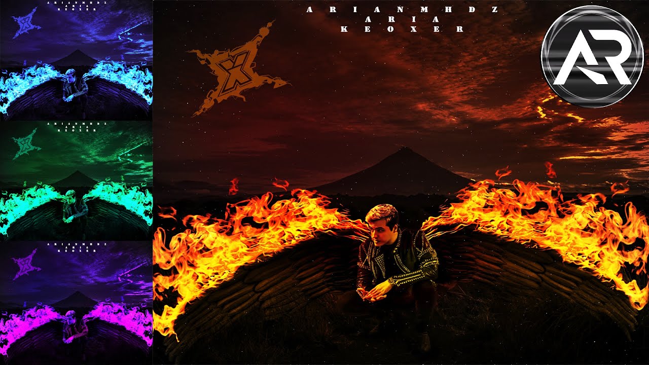 Fiery Keoxer wings Photoshop Tutorial | PROFESSIONAL EDIT | PHOTOMONTAGE @AriaKeoXer