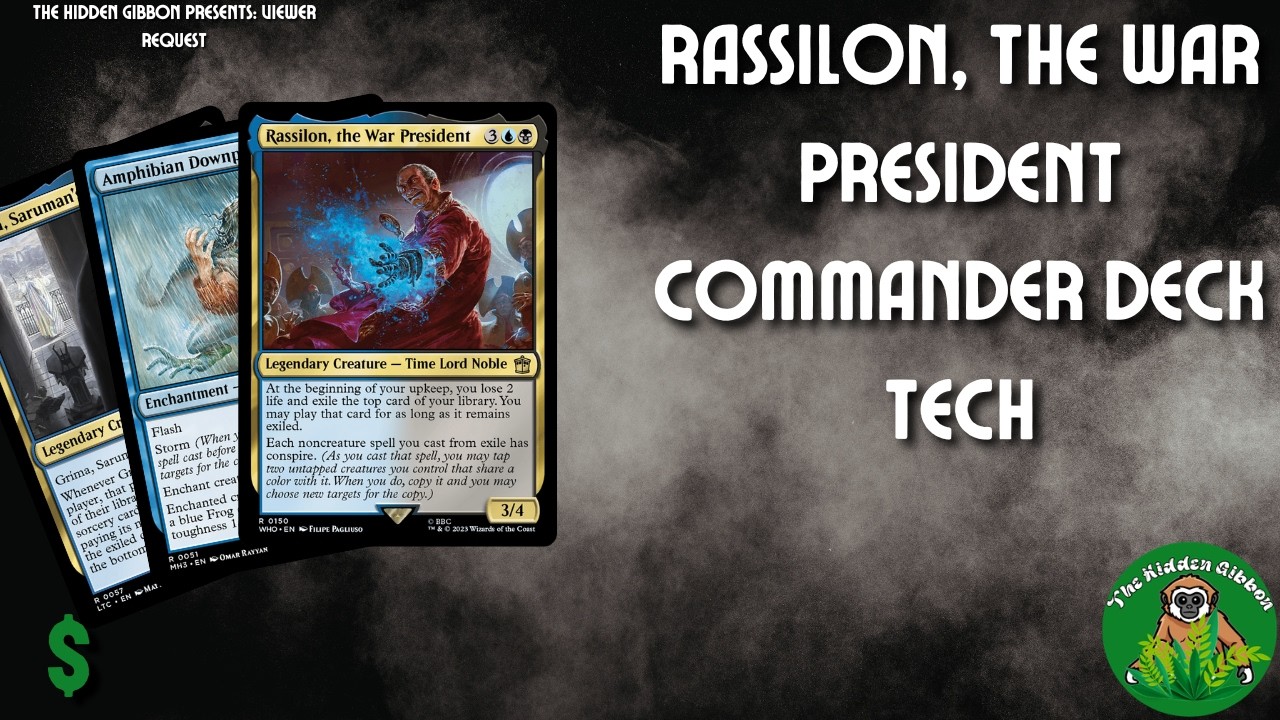 Rassilon, the War President | Spells, Foretell, Suspend | MTG Commander Deck Tech | Viewer Request