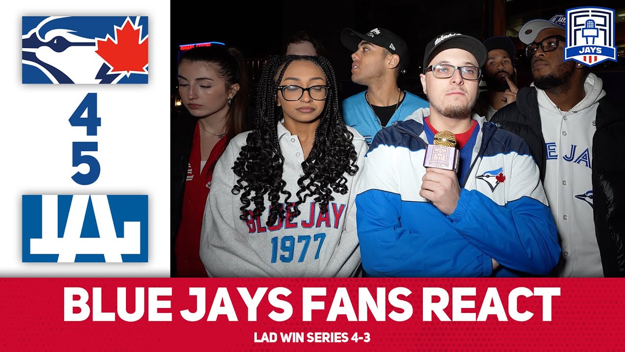 End of the Road | Blue Jays Fans React | World Series Game 7 | Jays 4-5 Dodgers