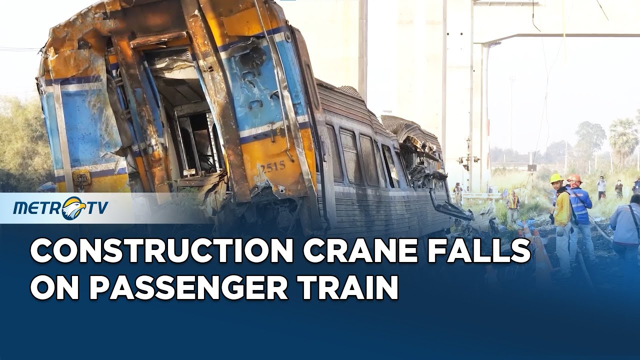 Crane Accident Sparks Deadly Train Crash