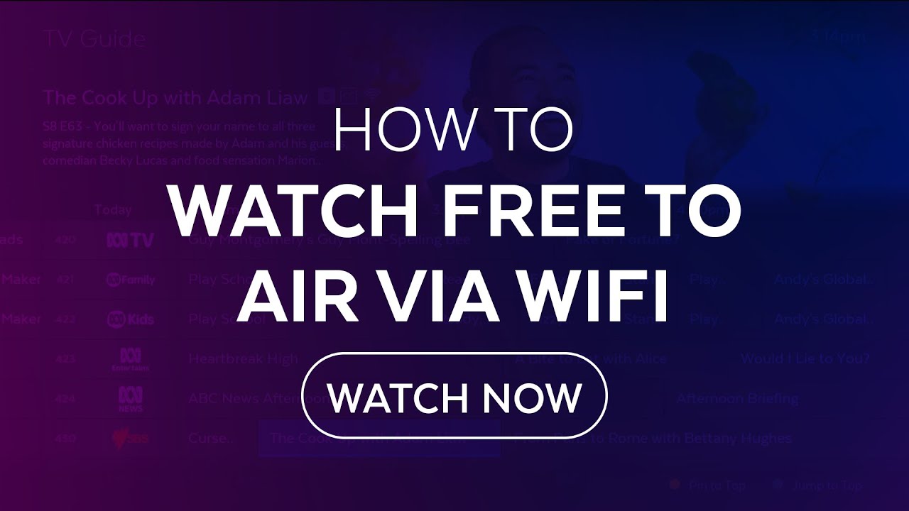 How To &ndash; Watch Free-to-Air Channels via Wifi