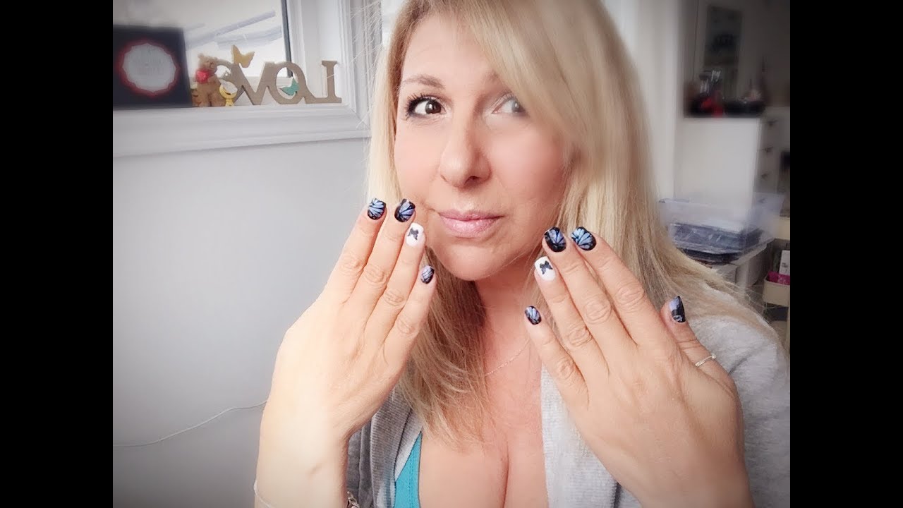 How I put on the Dollar Tree nails. Sassy and chic nails. So easy 💅