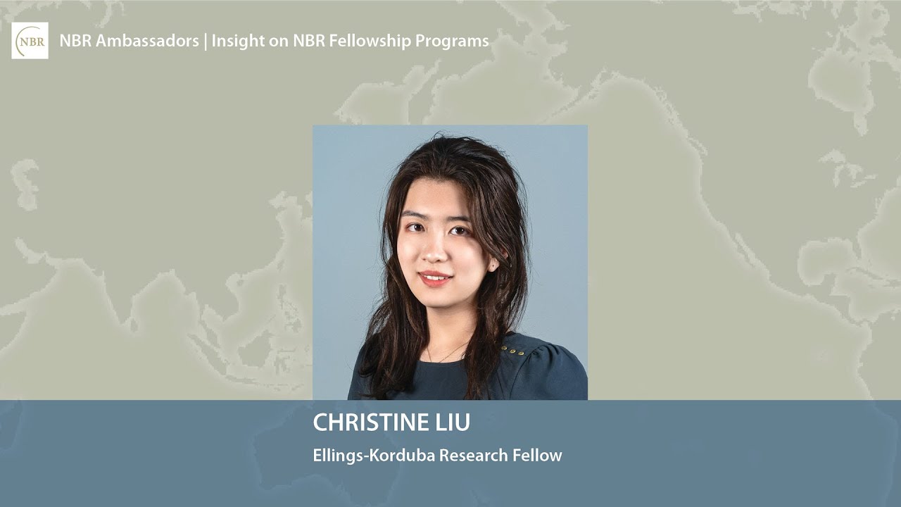 Ellings-Korduba Research Fellowship Program: 2020-21 Research Fellow Christine Liu
