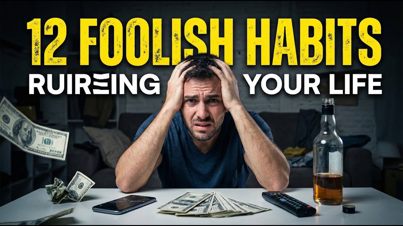 12 Habits of Foolish People You Must Quit Today | Motivational Video in Hindi #chanakya #video