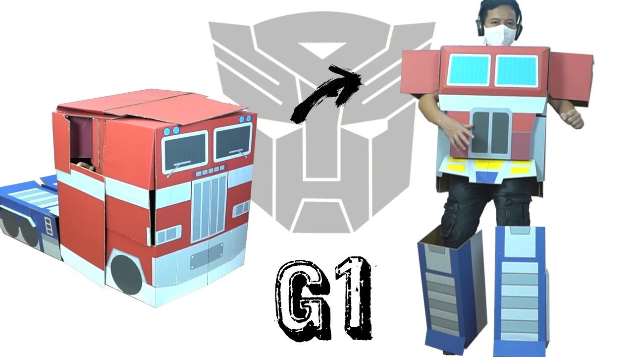 DIY Optimus Costume (G1) - Transformer Costume for Adults & Kids