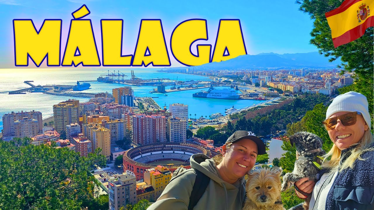 VANLIFE - First stop on this MOTORHOME tour - MALAGA CITY was not what we expected!