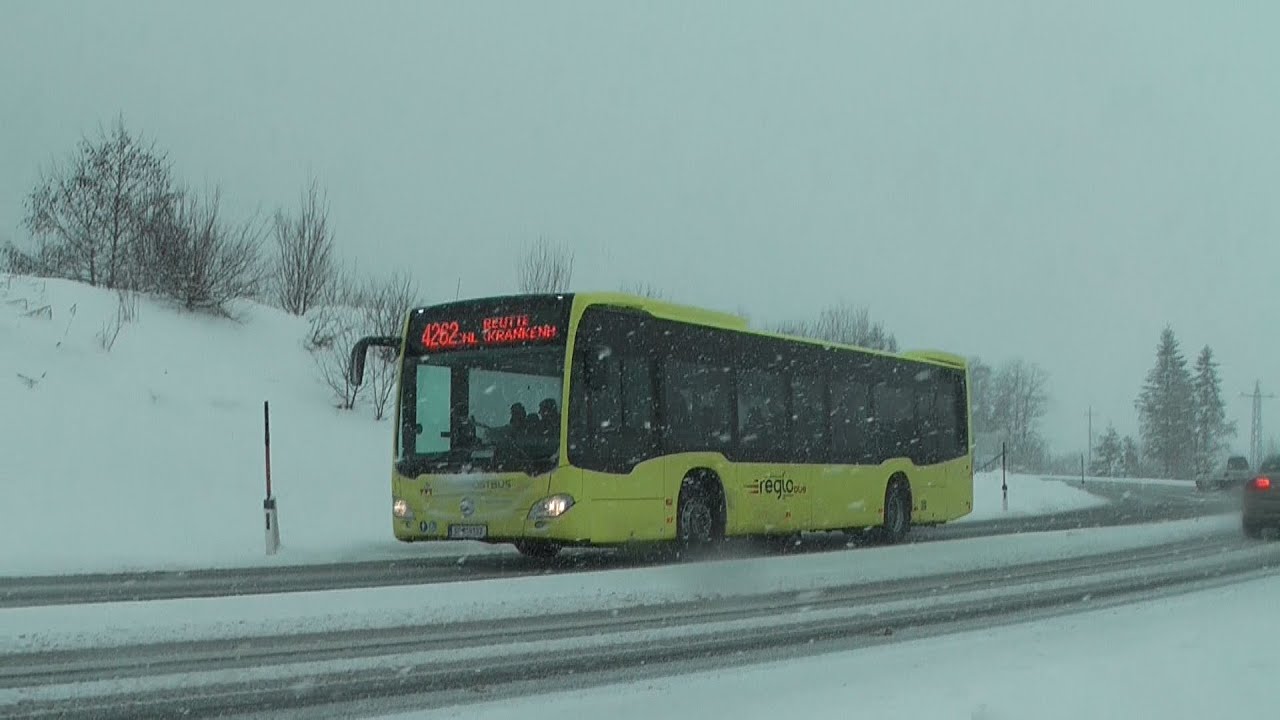 Postbus im Schnee - Tannheimertal 2016