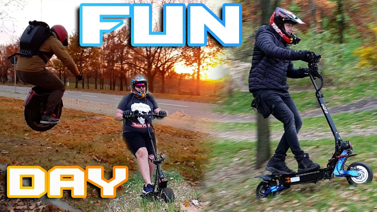 Laotie ES19 ES18p Ti30 & Unicycle 🛴 First Try Es19 ⚡ Fun day 🏴‍☠️