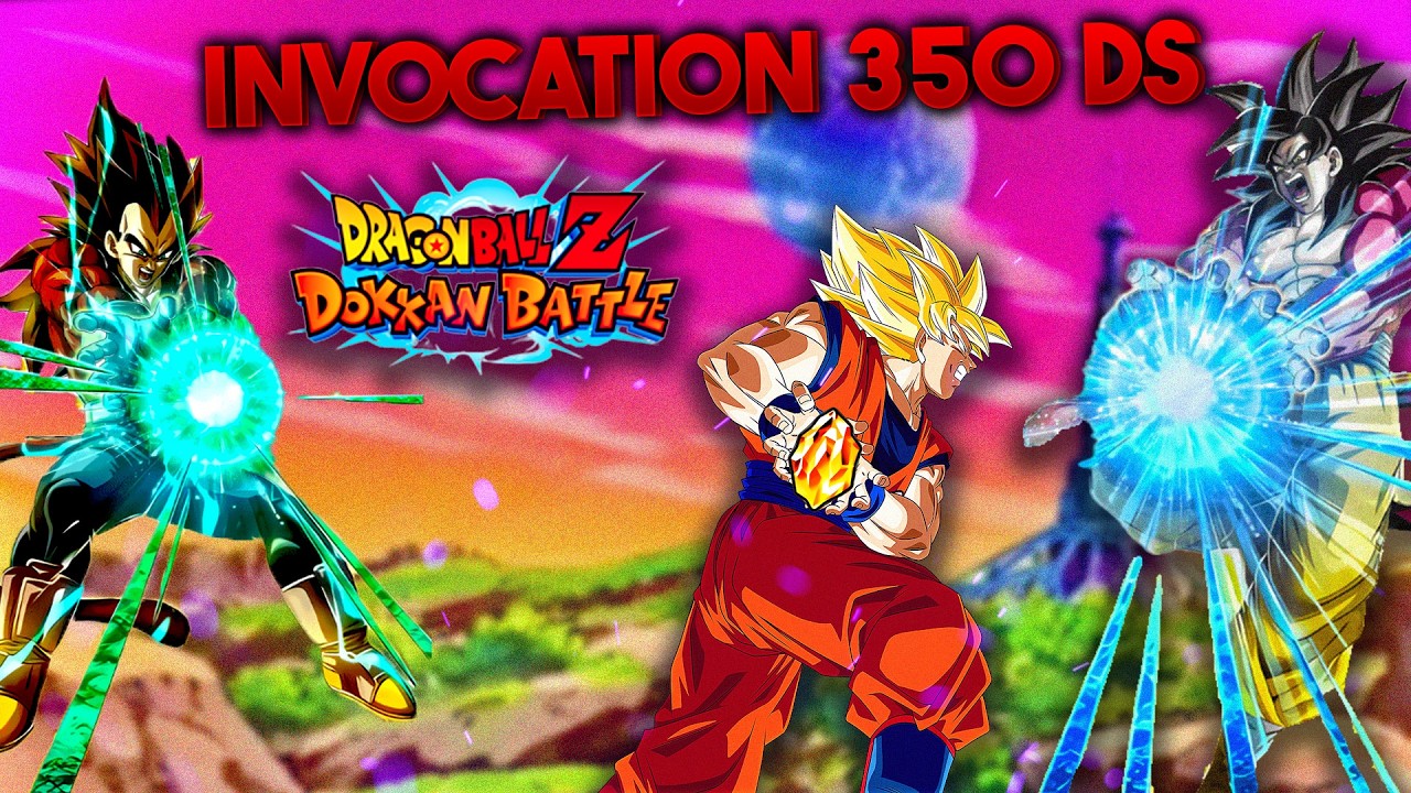 DE LA CHANCE CETTE FOIS CI ? | INVOCATION 350 DS DOKKAN BATTLE VEGETA SSJ4 GT
