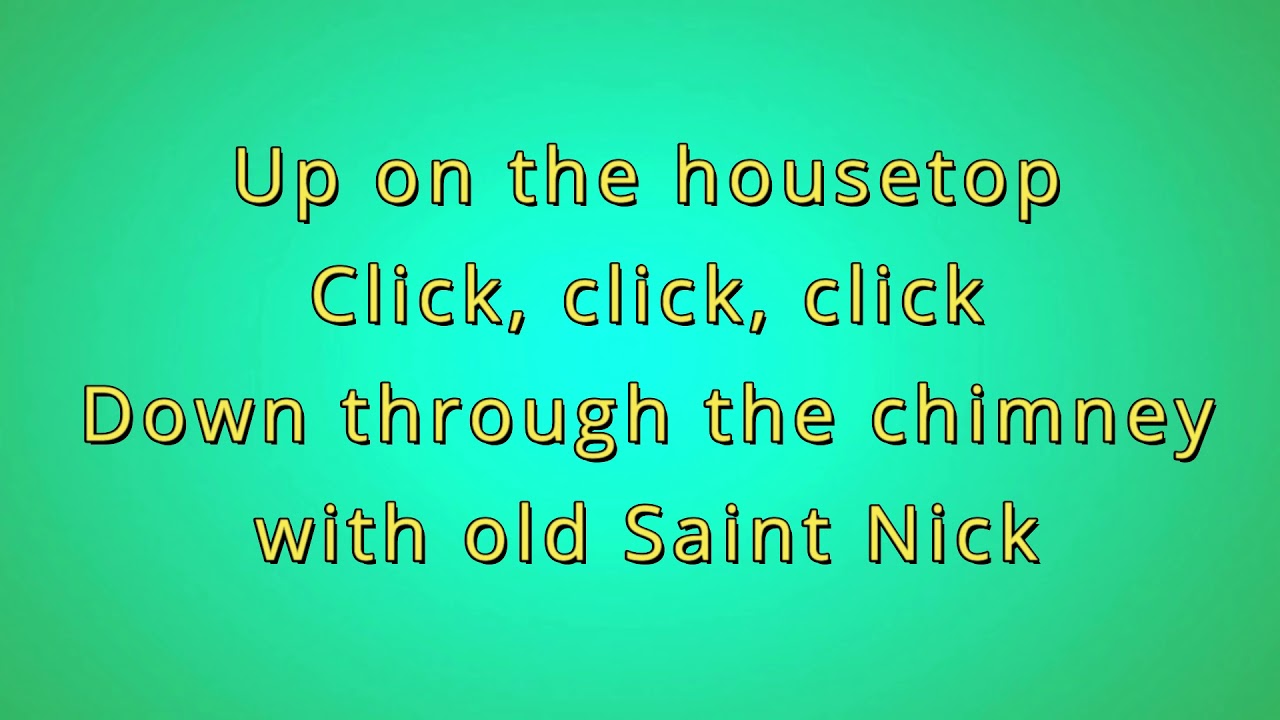 Up on the Housetop Karaoke