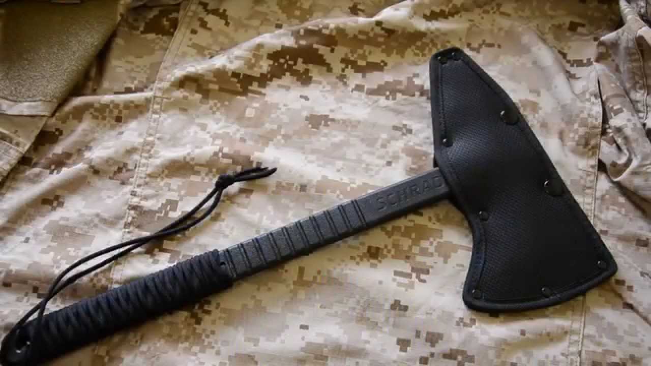 Taktický tomahawk Schrade Scaxe 4
