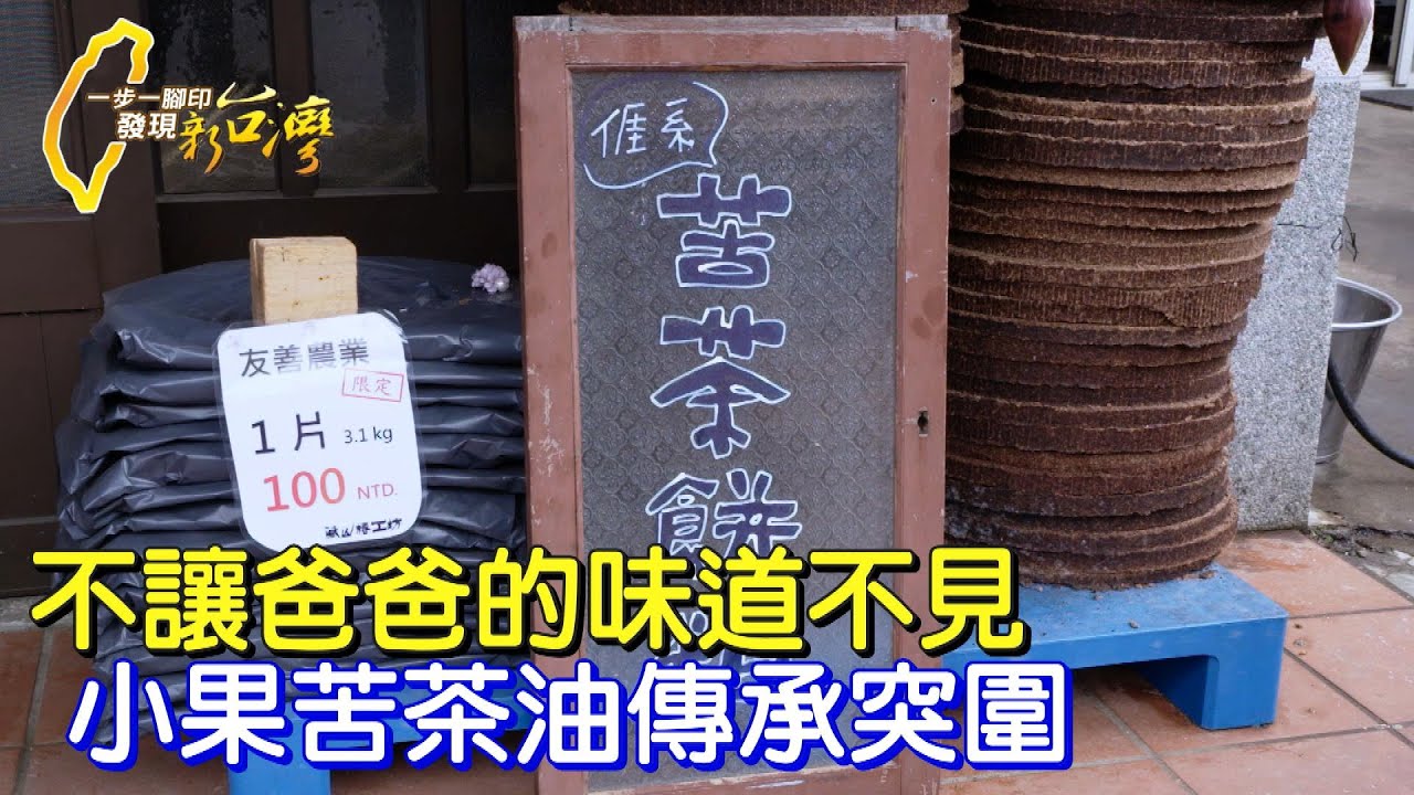 不讓爸爸的味道不見 苗栗獅潭小果苦茶油傳承突圍∣一步一腳印【小果苦茶油傳承突圍】20230312