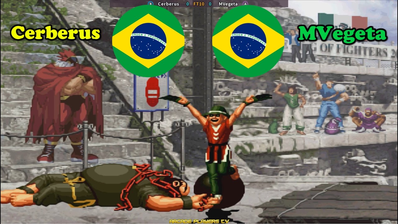 The King of Fighters 2002 ➤ Cerberus (Brazil) vs MVegeta (Brazil) kof2002