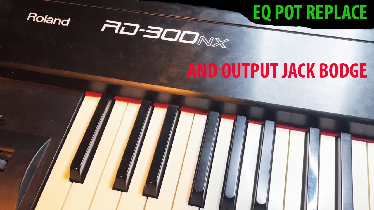 RD300NX EQ Potentiometer Repair and Jack Output Bodge!!