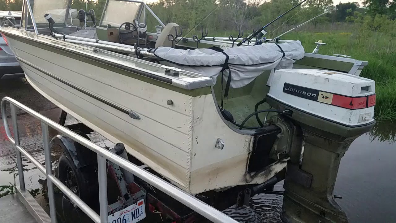 18 ft aluminum starcraft sale
