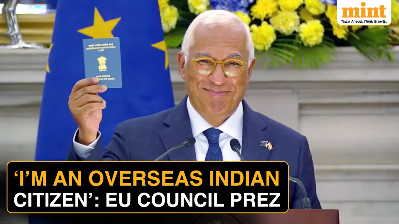 Why India-EU Trade Deal Is Personal To António Costa | EU Council Prez Reveals His Goa Roots
