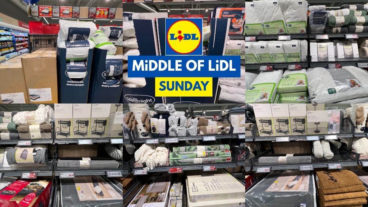NEW IN MIDDLE OF LIDL THIS WEEK SUNDAY 08 FEB 2026 | LIDL HAUL | TRAVELANDSHOP WITH ME