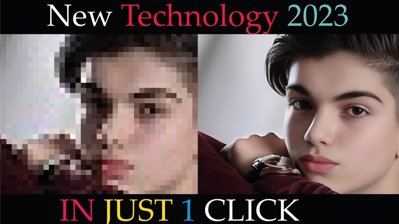 I Converted 100 Low-Quality Images to HIGH-Quality in ONE Click!