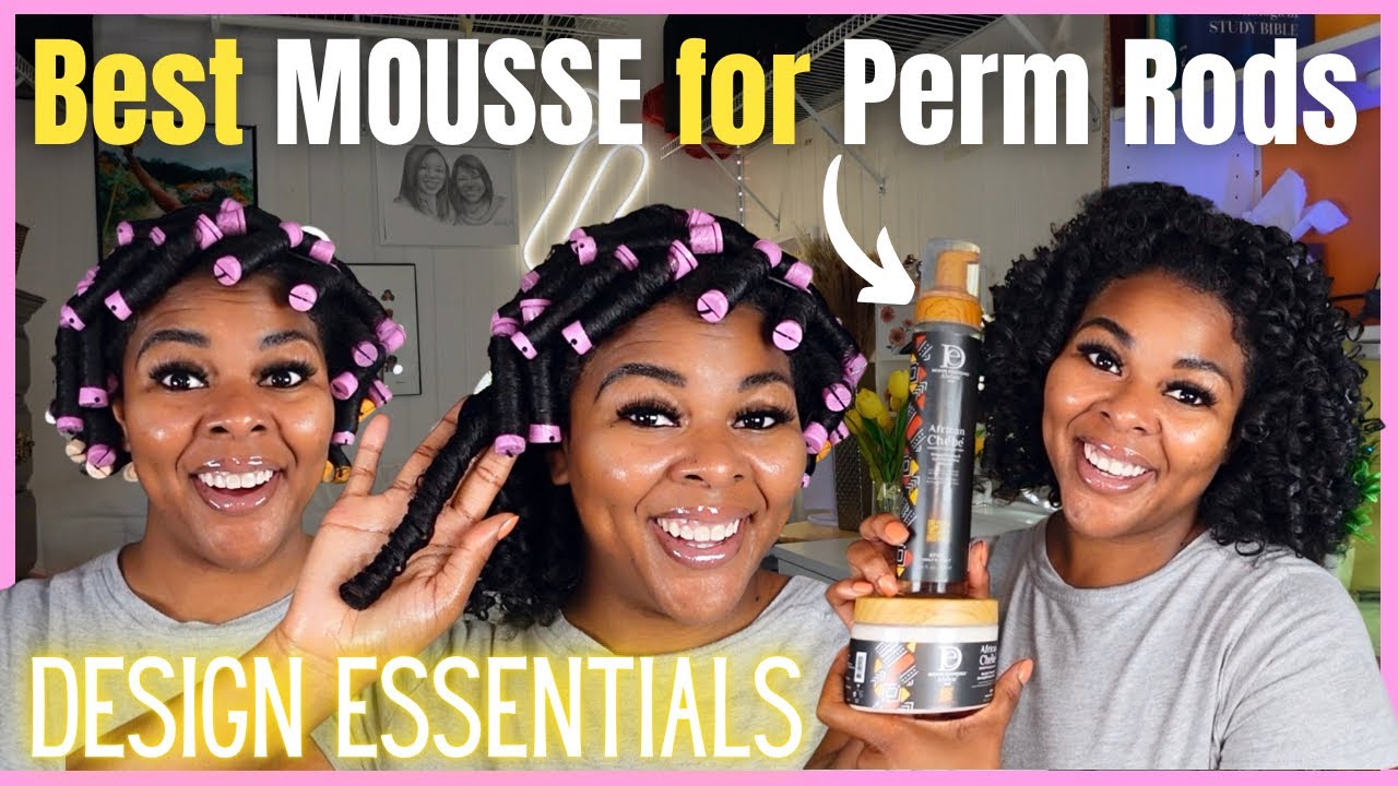 ЛУЧШИЙ мусс для химической завивки | Коллекция Design Essentials African Chébé Growth