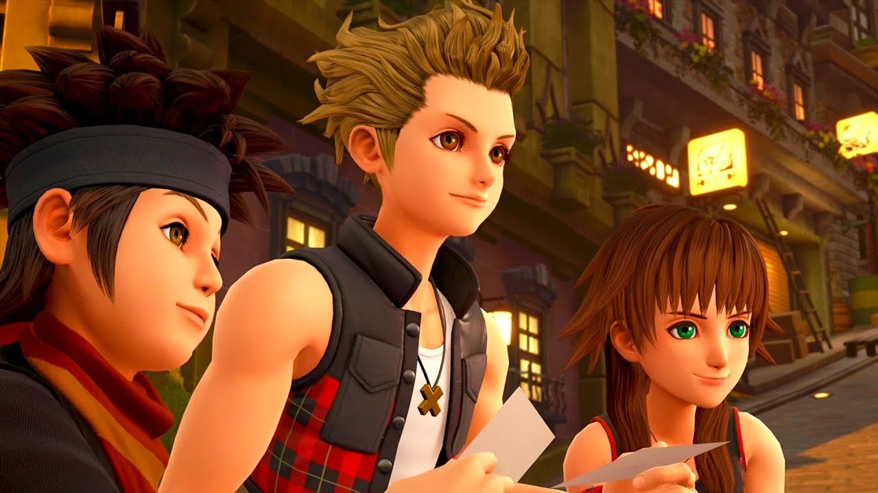 KINGDOM HEARTS 3 (English) - All Twilight Town Cutscenes
