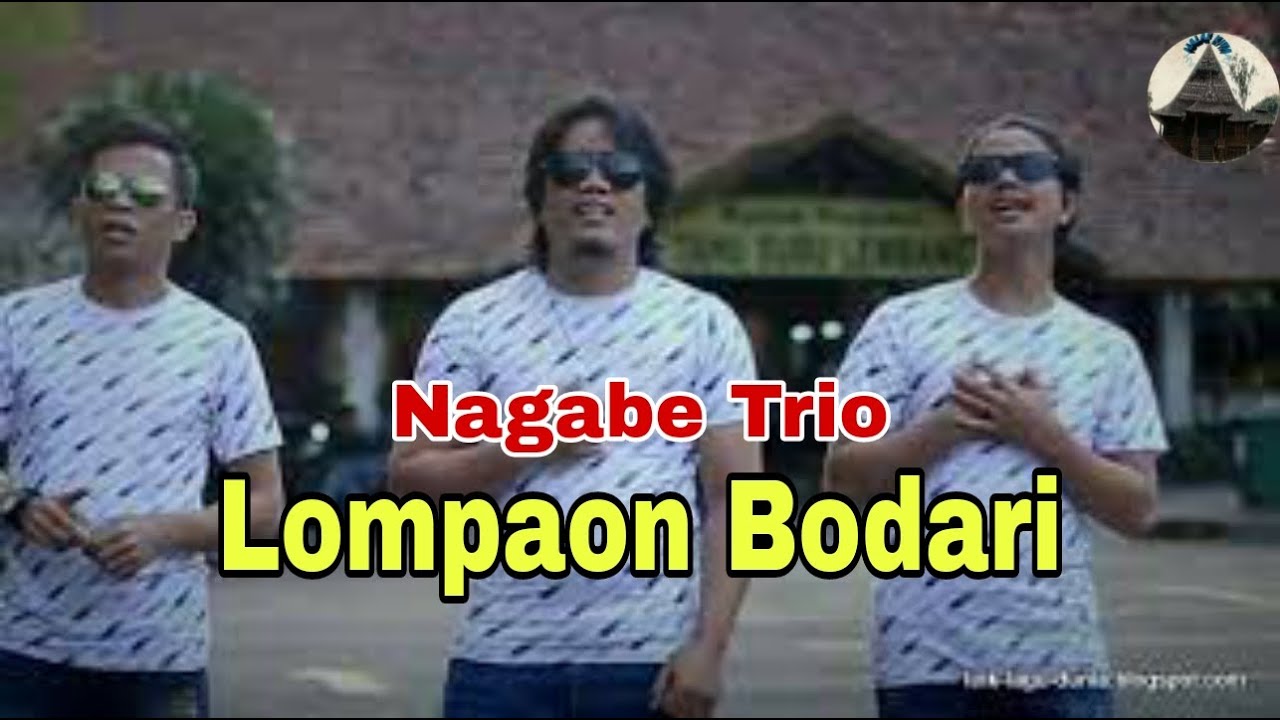 NAGABE TRIO LAGU BATAK - LOMPAON BODARI