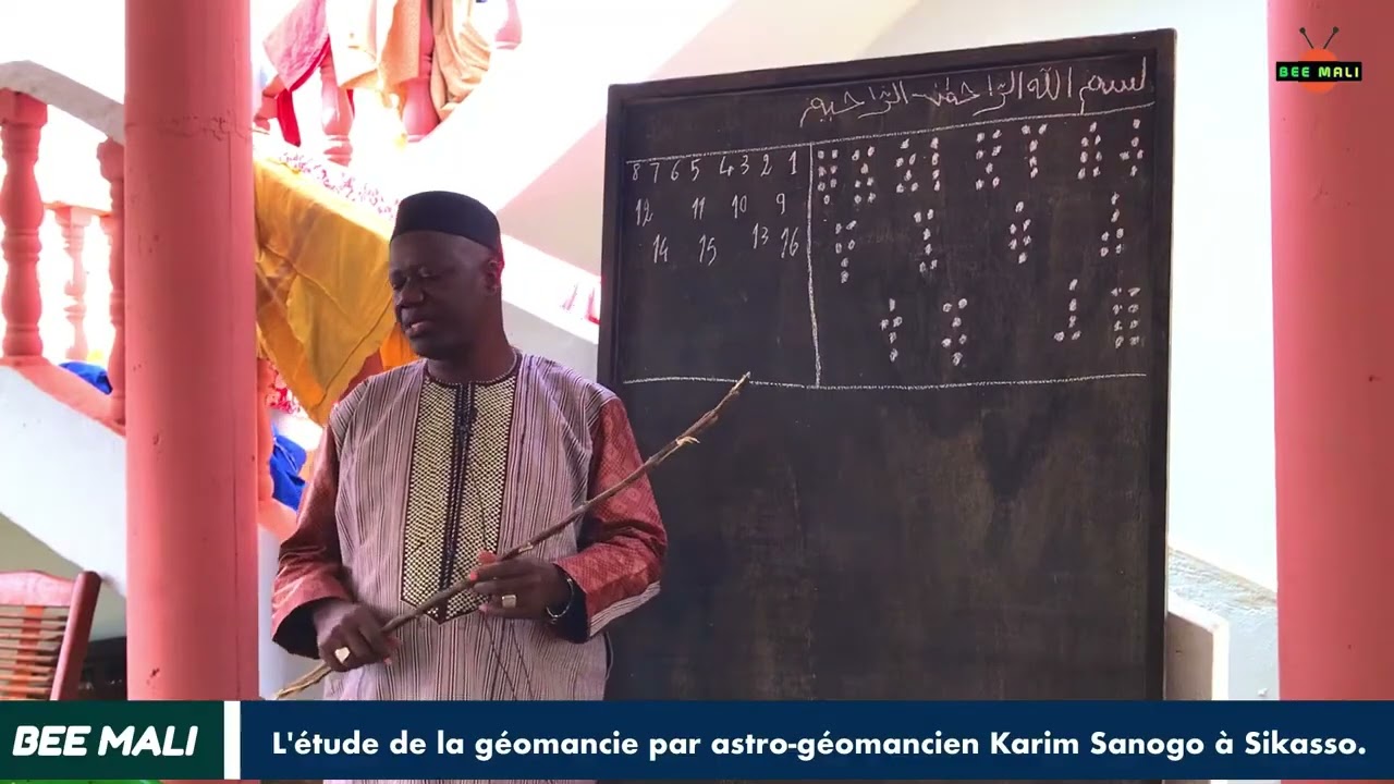 Karim Sanogo - AstroGéomancien & Numérologue | L’Étude de la Géomancie 🌍✨