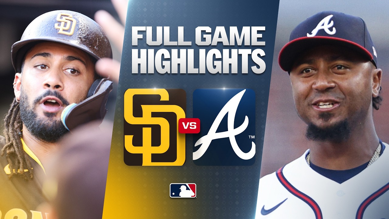 PADRES &mdash; BRAVES: Официальные лучшие моменты матча (21 июля) | Сезон MLB 2026