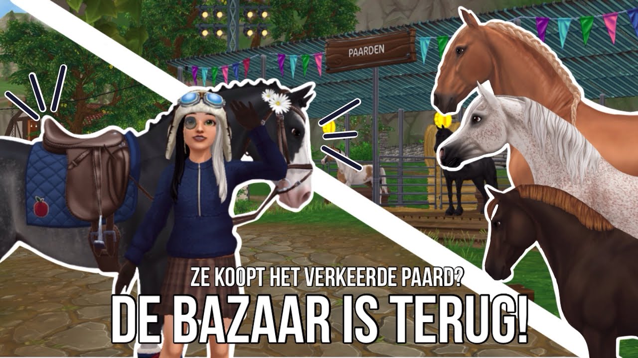 DE BAZAAR & VERKEERDE PAARD KOPEN?! ||starstableonline||