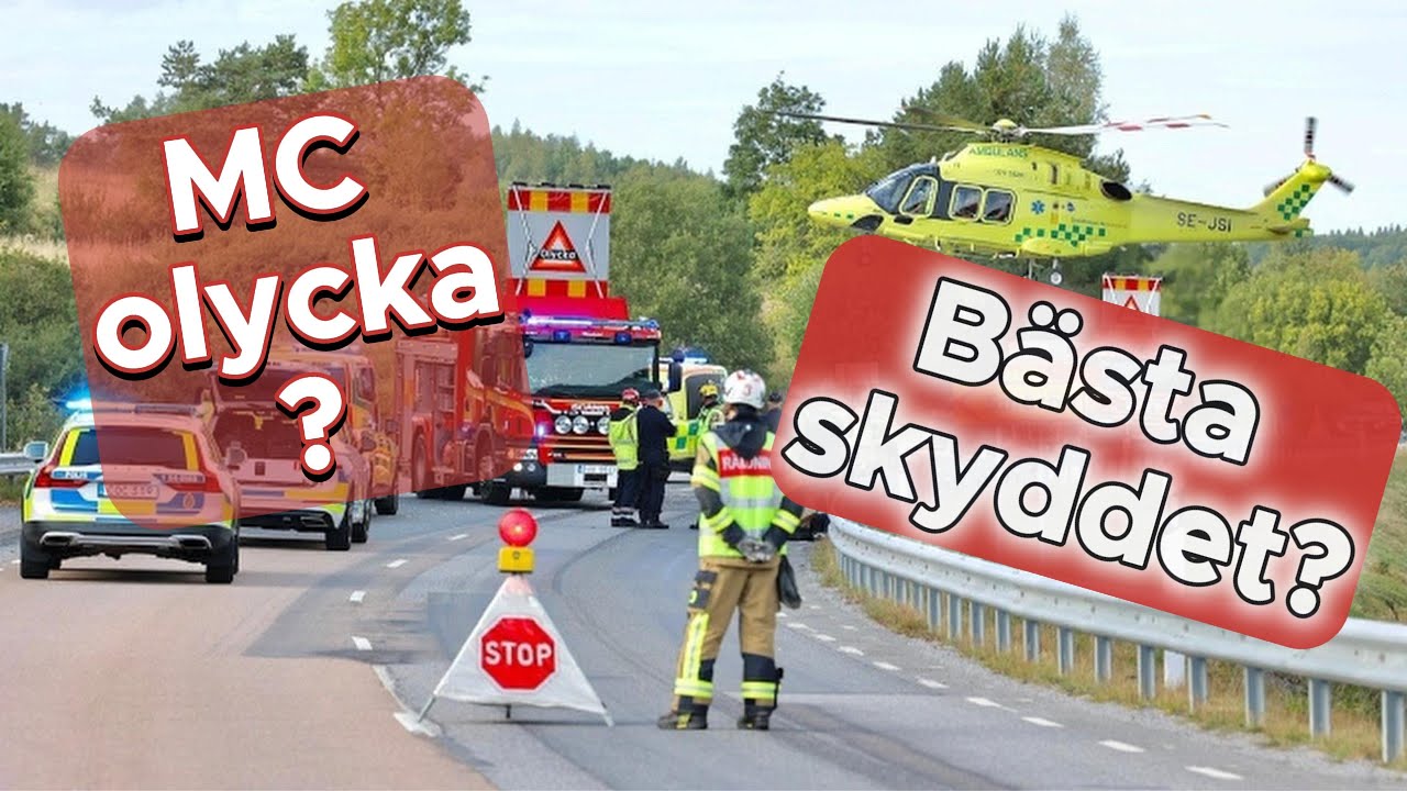 MC olycka? Har du ett bra skydd?
