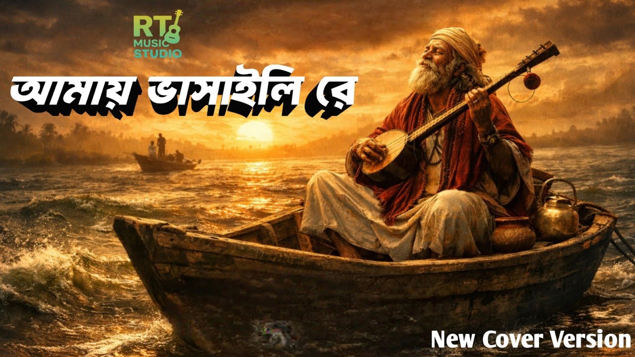 Amay Vasaili Re ( আমায় ভাসাইলি রে ) New Bengali Folk Song | RT Music Studio