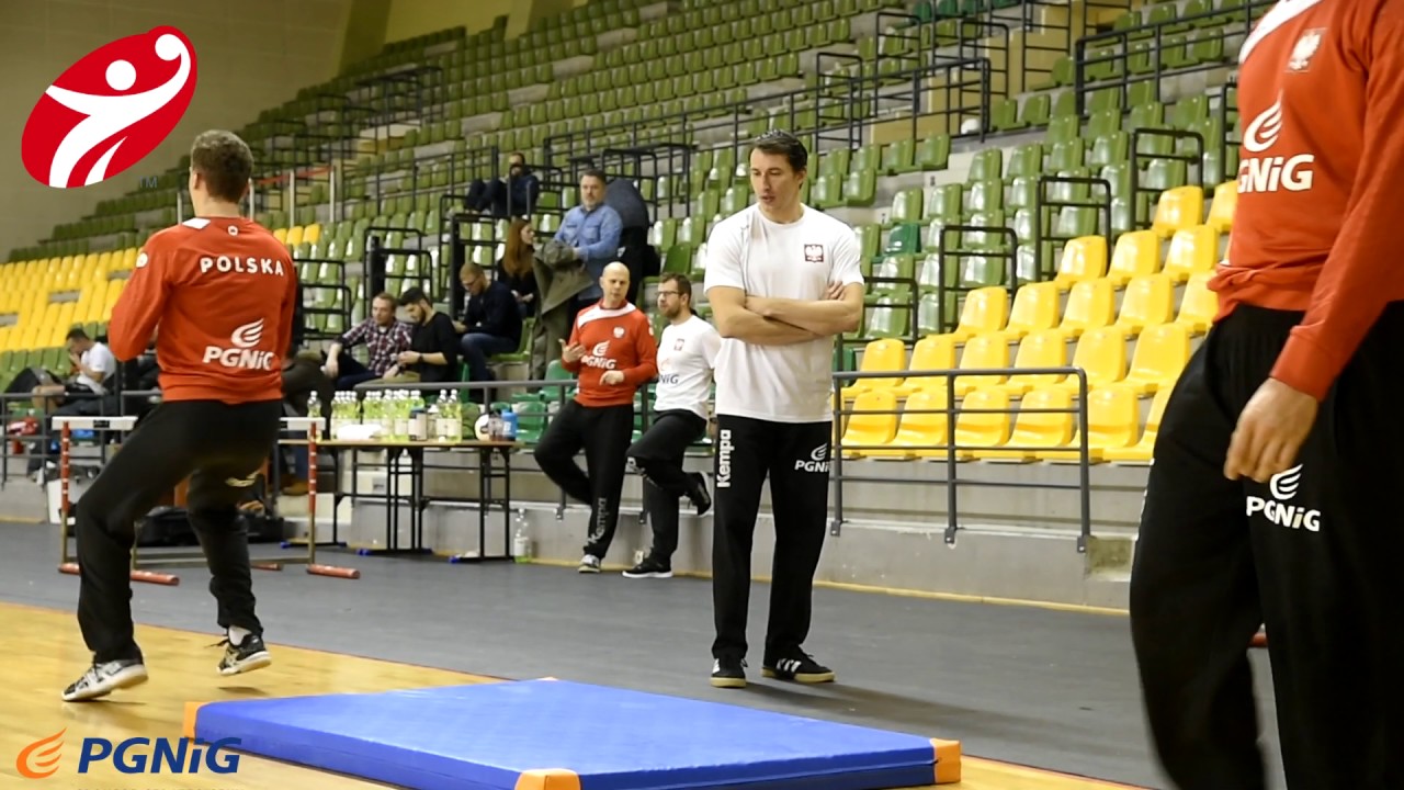 Trening bramkarzy kadry pod okiem Sławomira Szmala