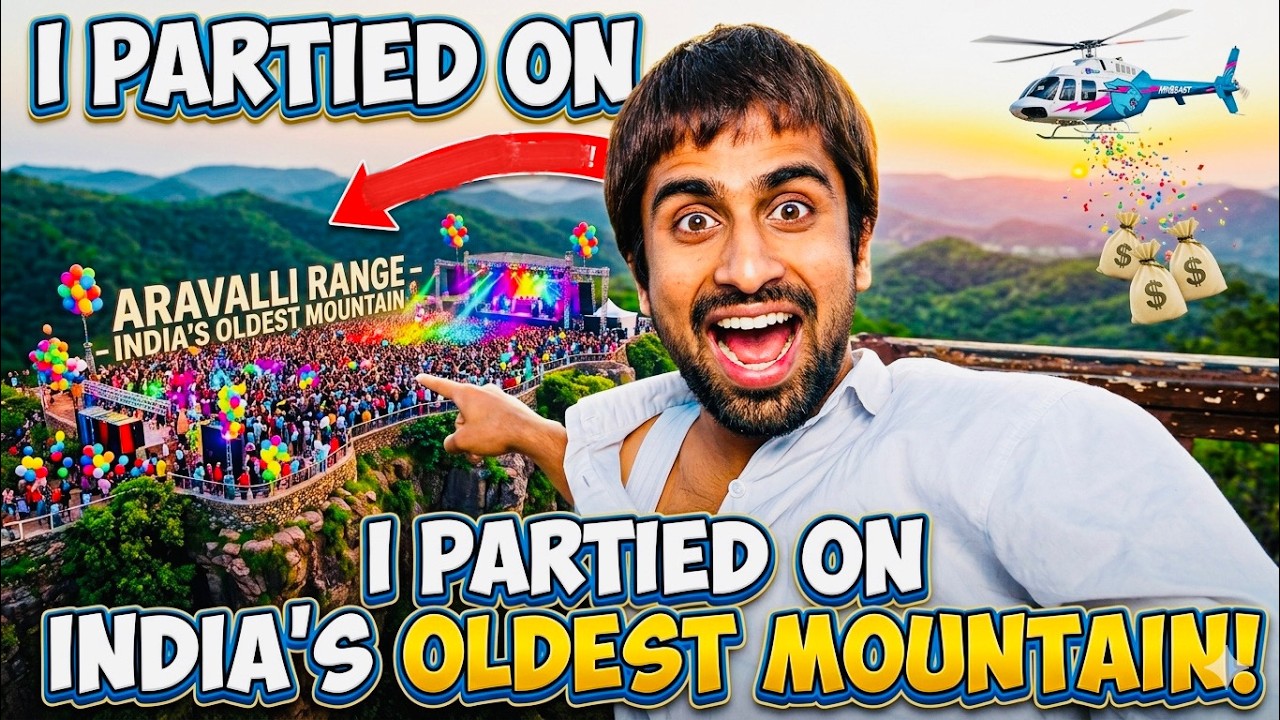 I Partied On India's Oldest Mountain?