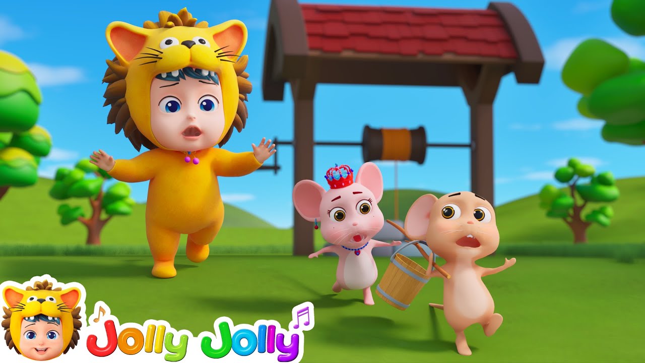 Jack and Jill | Be Careful, Little Mouse! Classic Nursery Rhymes | Jolly Jolly - Kids Songs