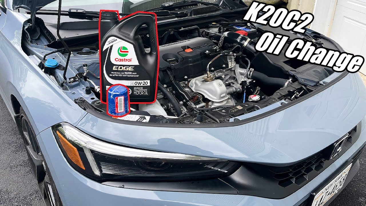 Замена масла своими руками | Honda Civic 2.0 2022-2024