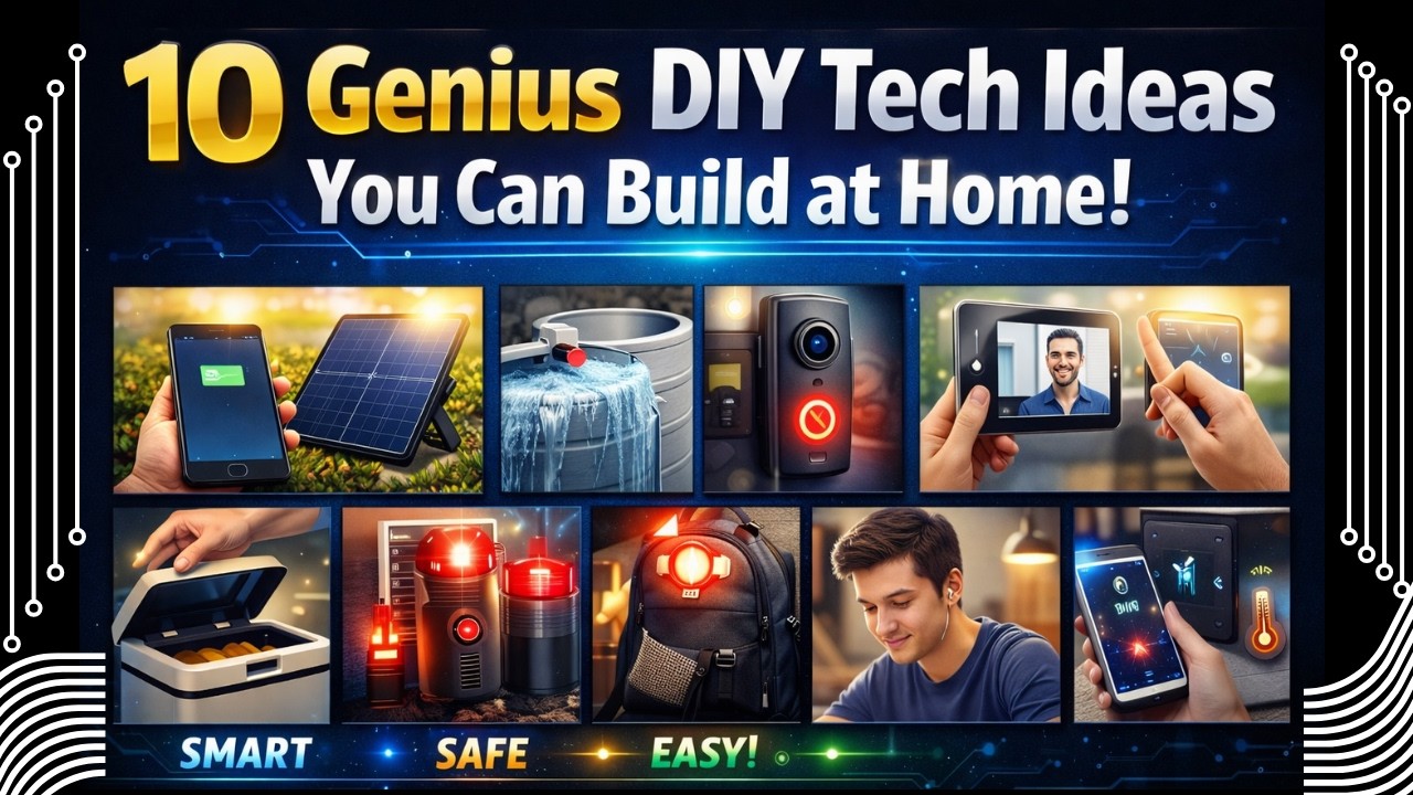 10 Genius Homemade Tech Ideas You Can Build at Home | Smart UK DIY Projects