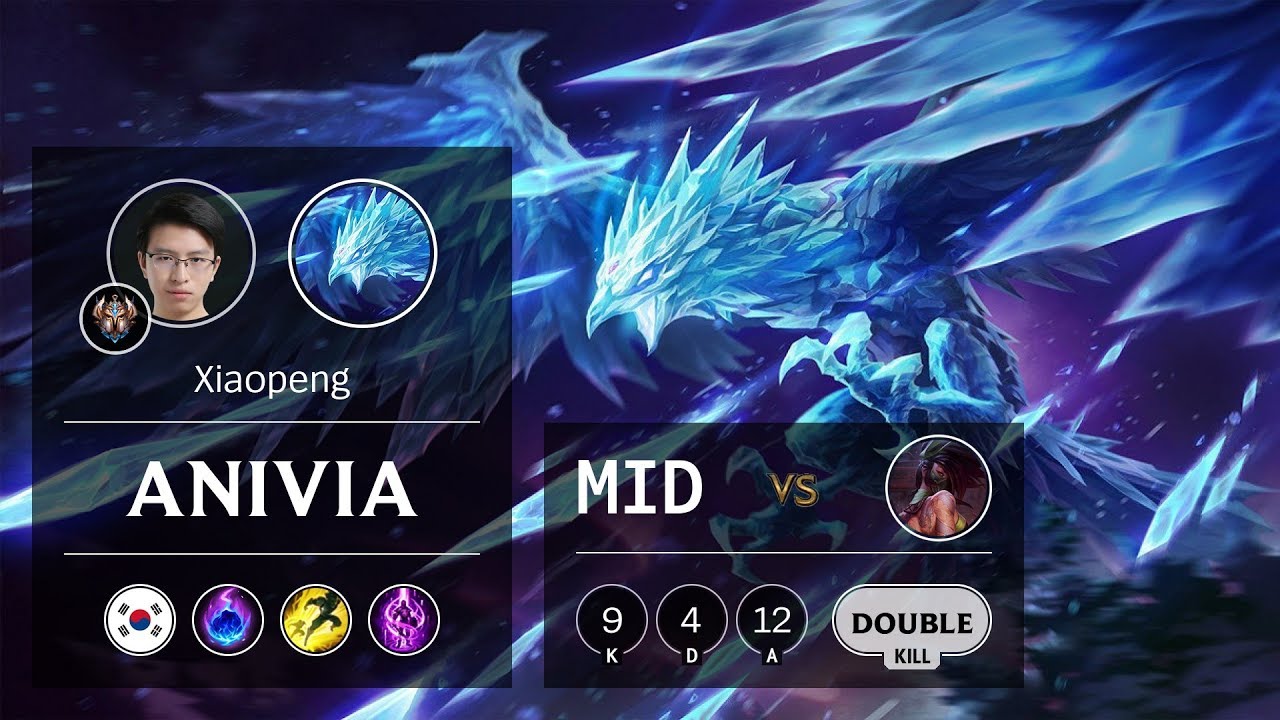 Anivia Mid vs Akali - KR Challenger Patch 9.7