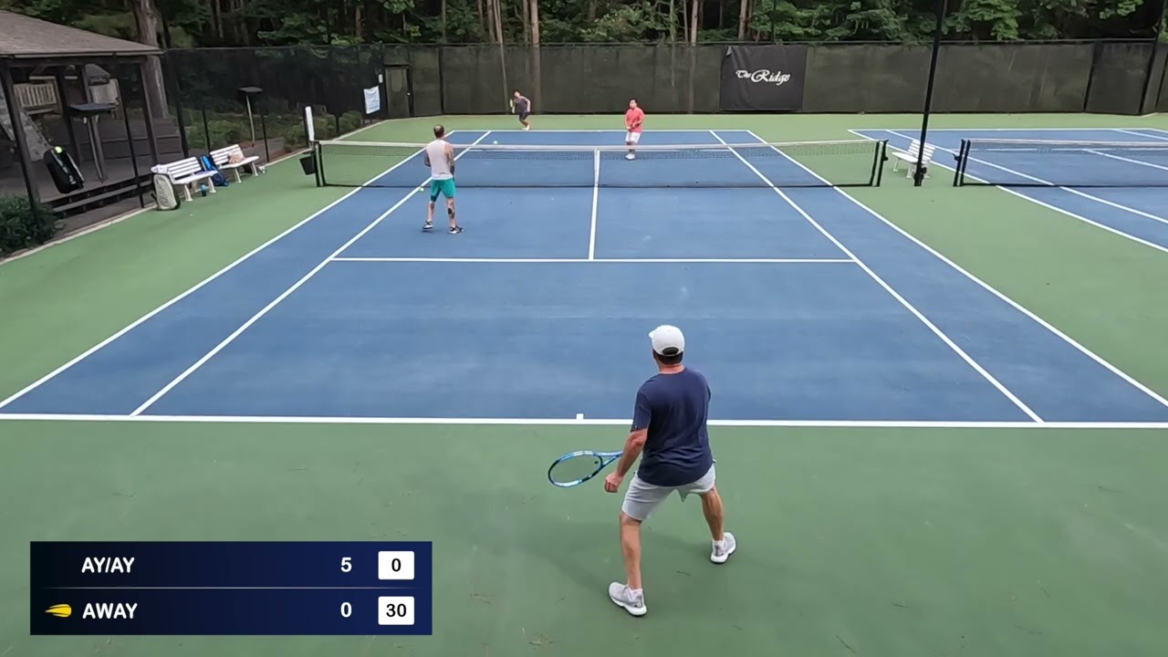 T2 Tennis 4.0 Men's Doubles - AY/AY Match 4