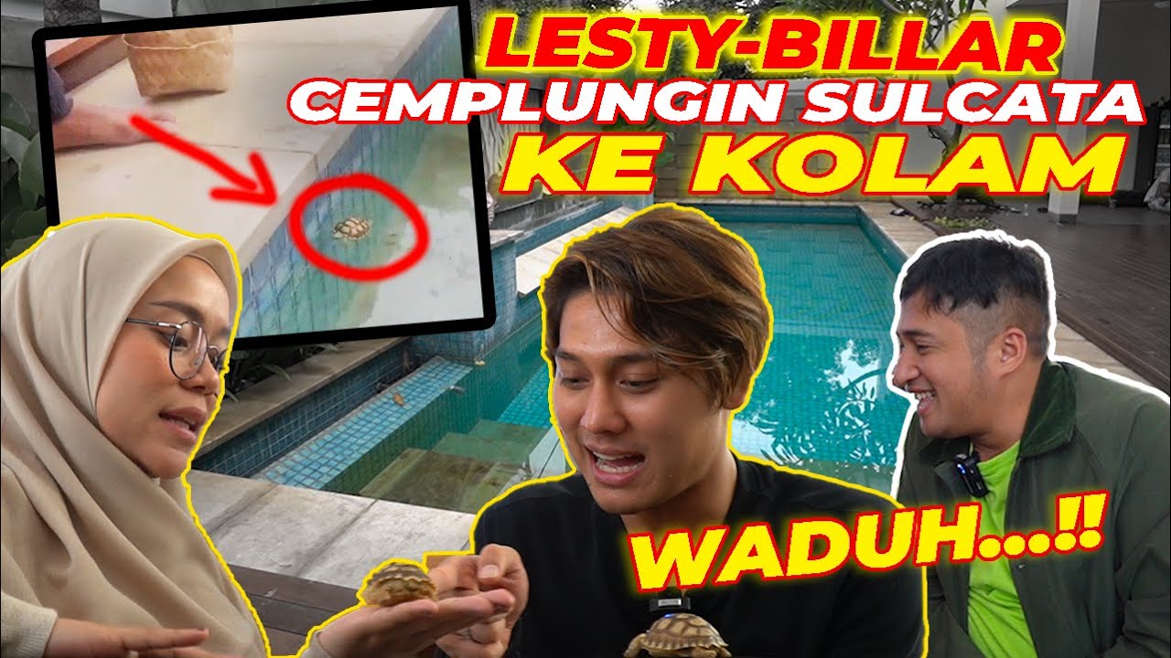 VIRAL!! HEBOH! KENAPA ASISTEN LESLAR CEMPLUNGIN SULCATA KE KOLAM RENANG???