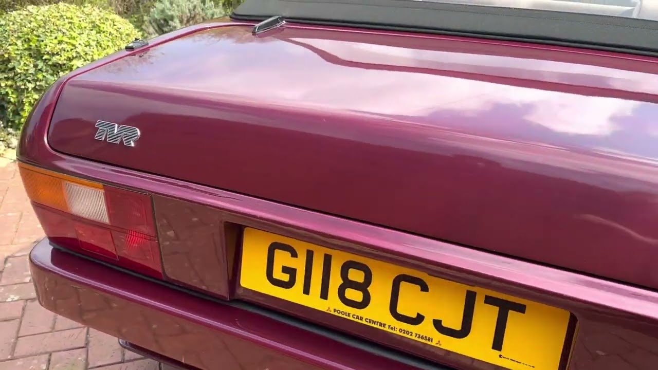1989 TVR Tasmin 350i June 2023 Auction