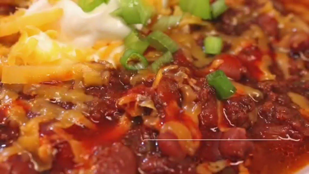 Домашний говяжий чили, приготовленный в мультиварке - I Heart Recipes