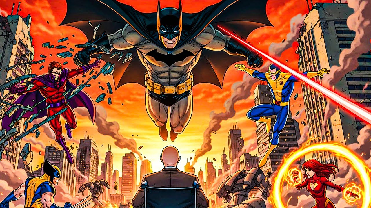 What If Batman Landed In X-Men Universe?