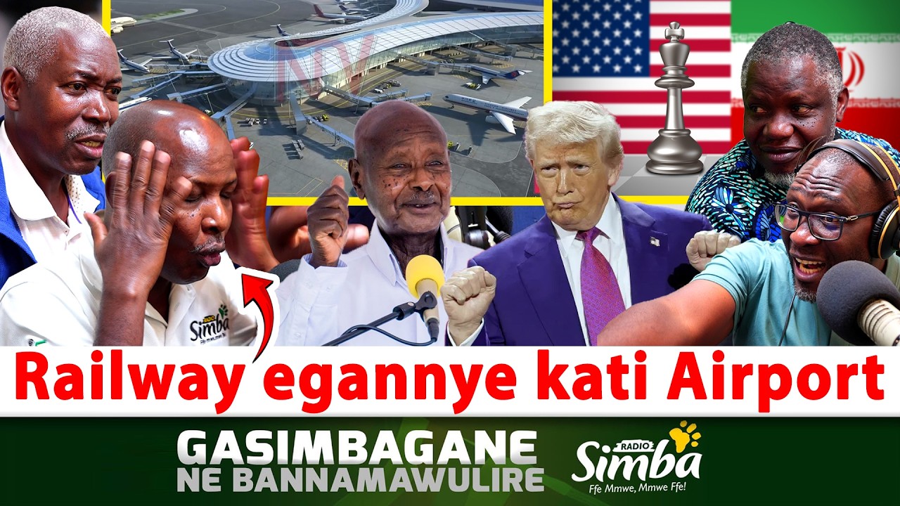 Gasimbagane-Rwomushana-Railway yagaana dda kati Airport. Mu Uganda buli kimu kyagaana! Mukama yamba