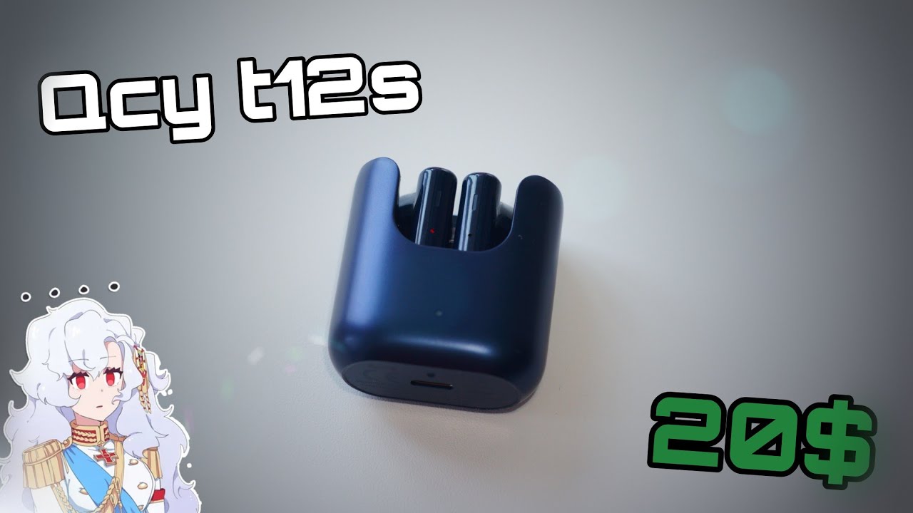 QCY T12S - БЮДЖЕТНЫЕ TWS НАУШНИКИ С ХОРОШИМ ЗВУКОМ